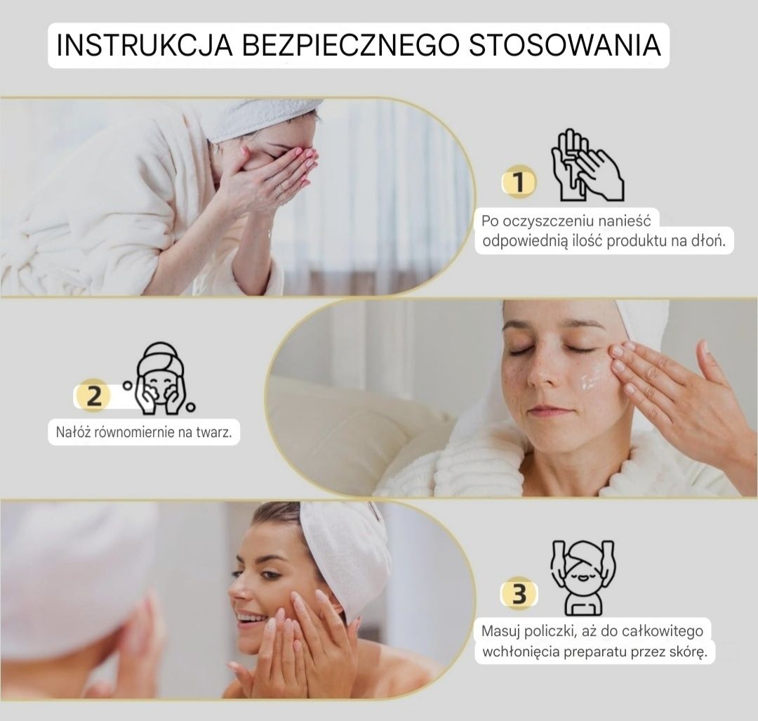 Serum do twarzy z 96 % wyciągiem ślimaka.