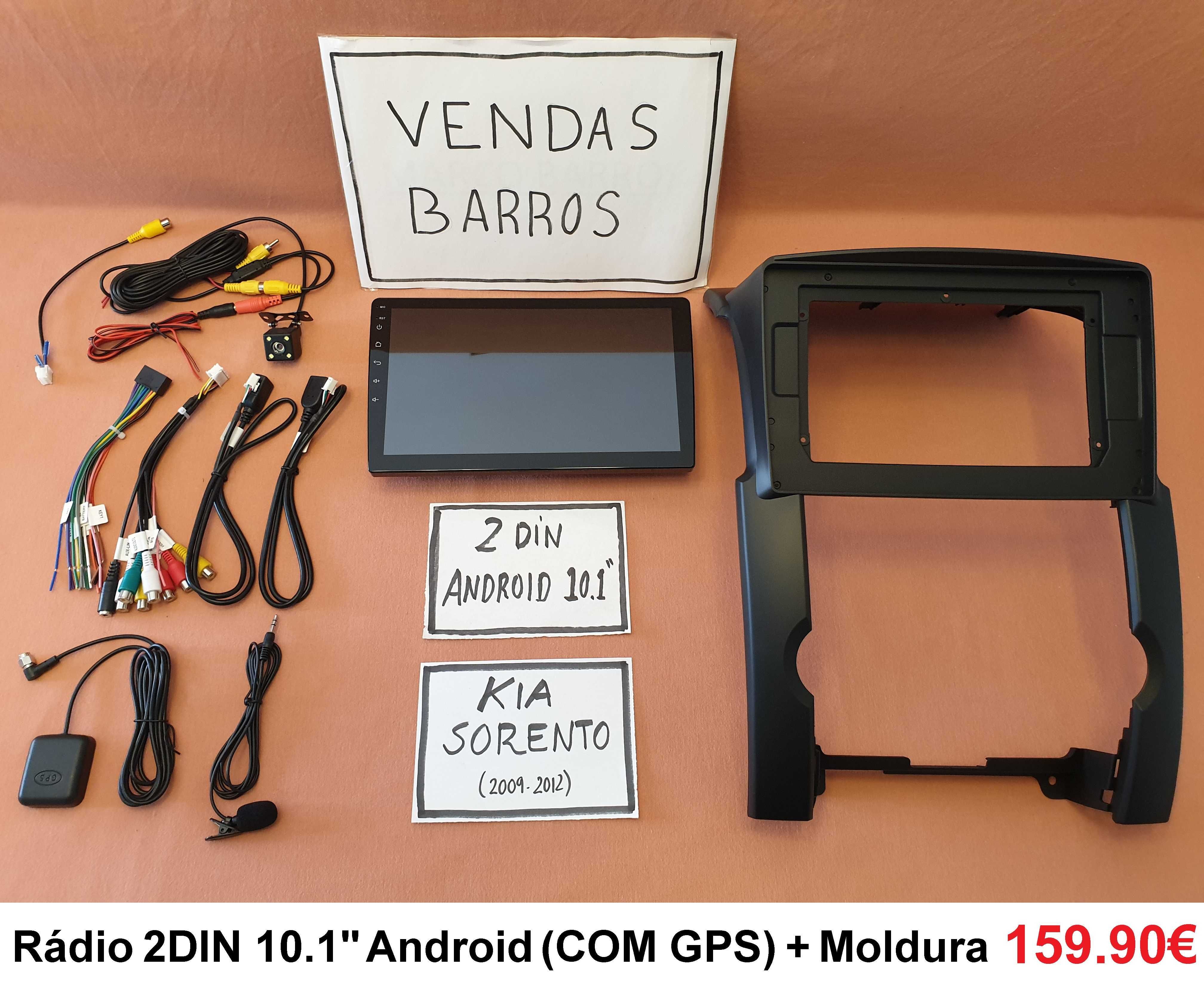 (NOVO) Rádio 2DIN • Kia SORENTO • (2002 até 2020) • Android [4+32GB]