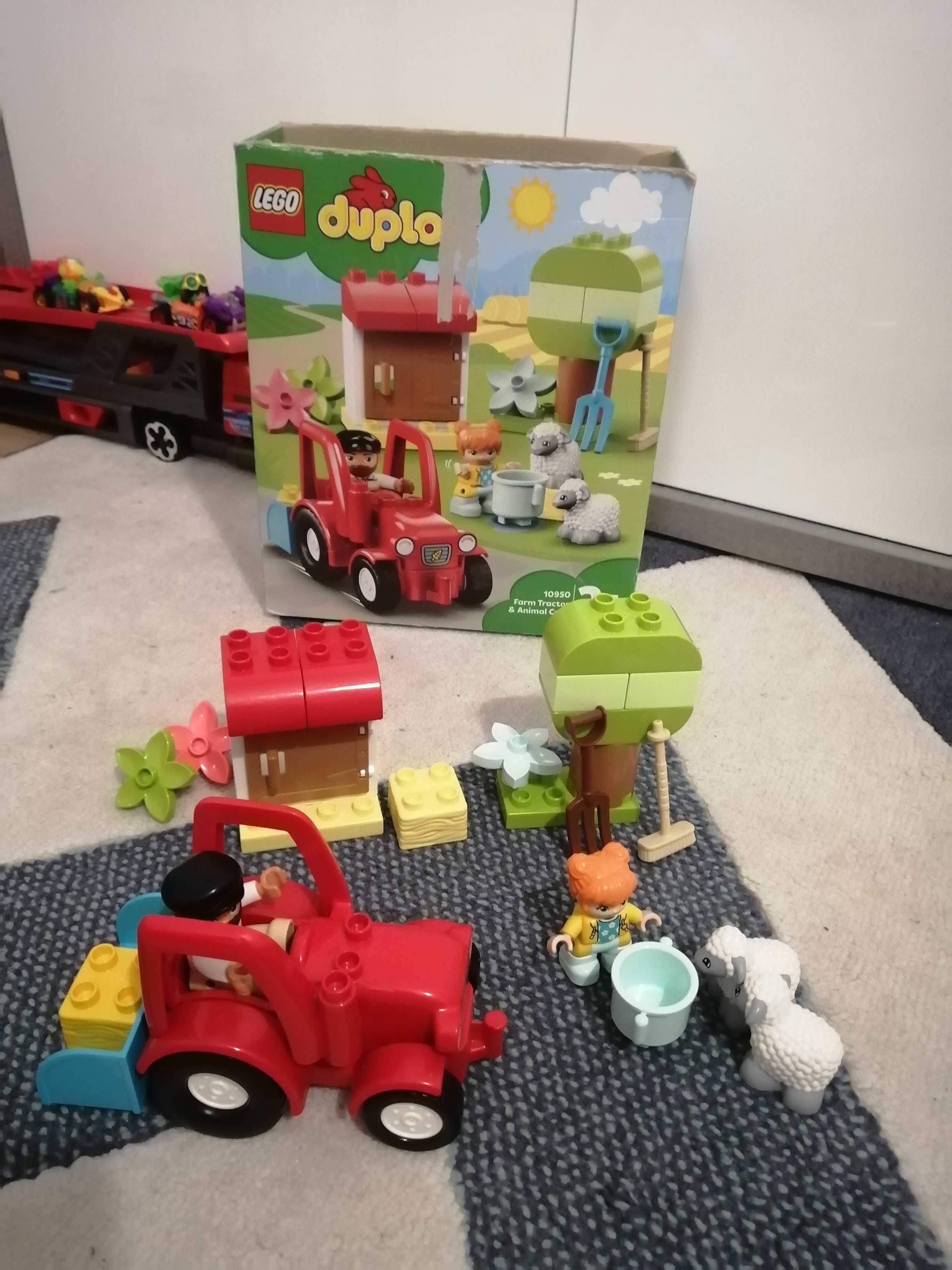 Lego duplo zestaw traktor 10950