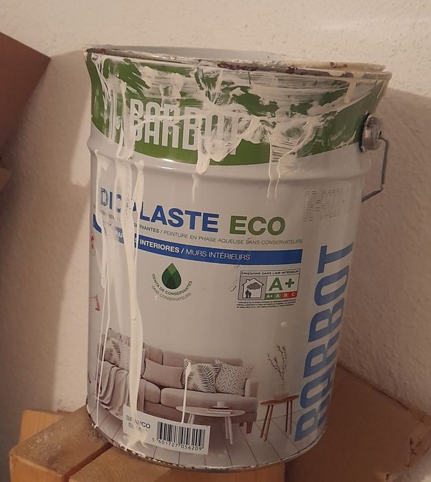 Tinta parede interior e Bondex classic