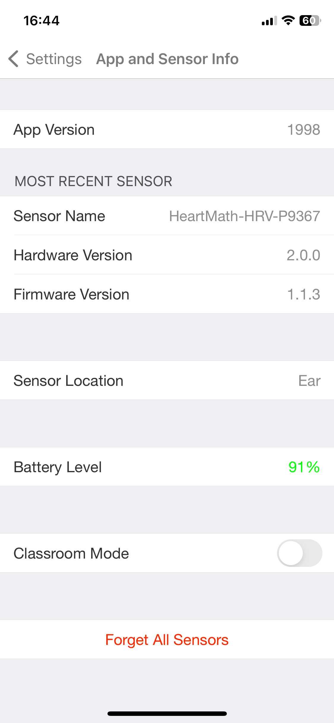 HeartMath Inner Balance czujnik koherencji serca bluetooth