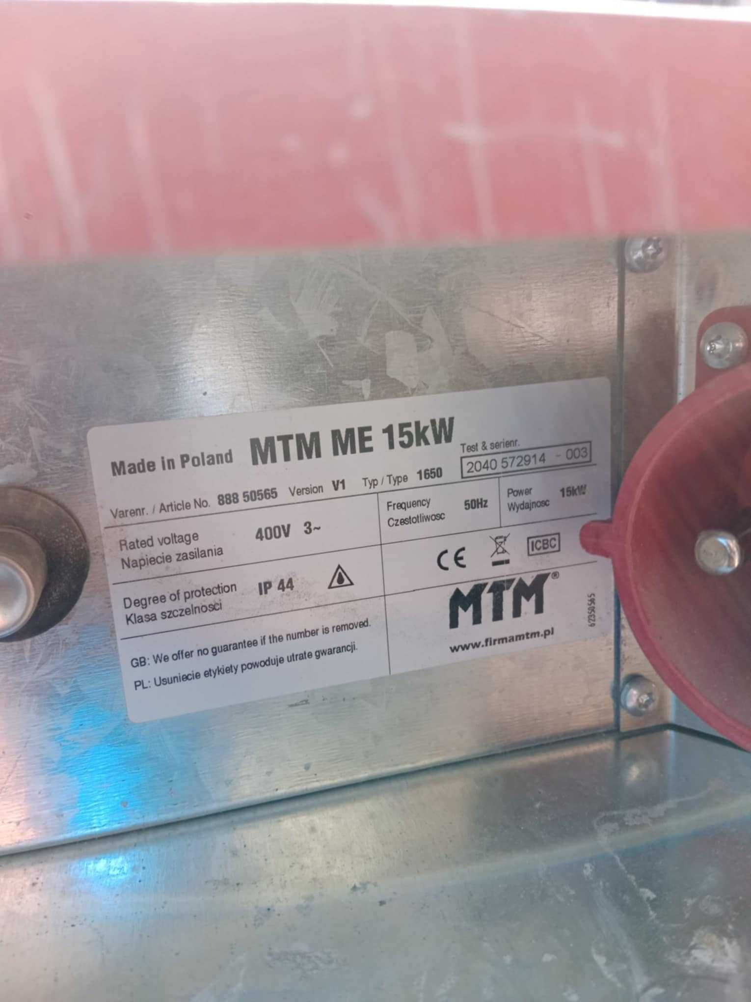 Nagrzewnica elektryczna MTM ME 15kw