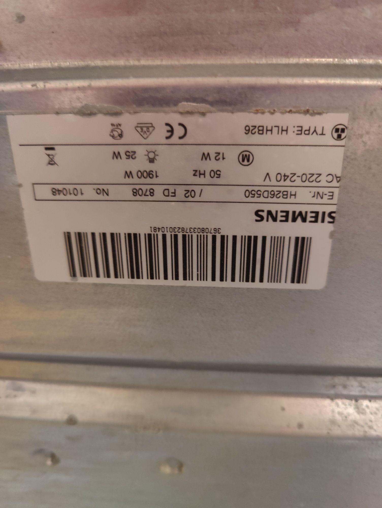 Piekarnik parowy Siemens HB26D550