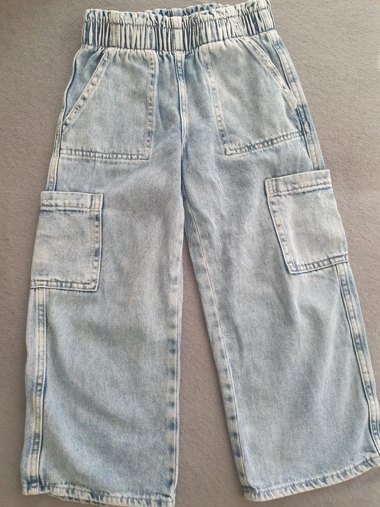 Spodnie jeansy H&M 110