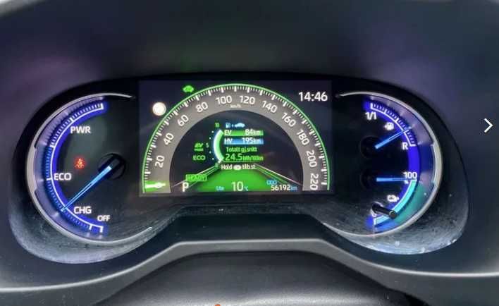 Панель приладів Toyota RAV-4 2016-2023р гібрид 83800-4A660 Європа