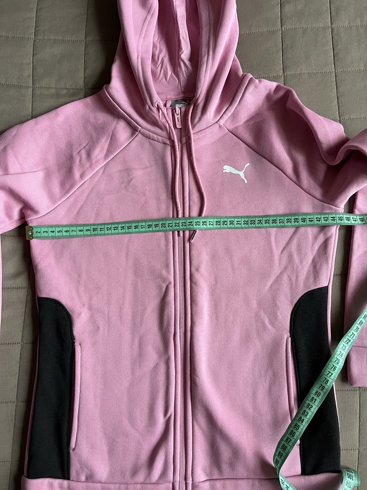 Нова утеплена кофта Puma, xs (жіноча худі на блискавці, замку)