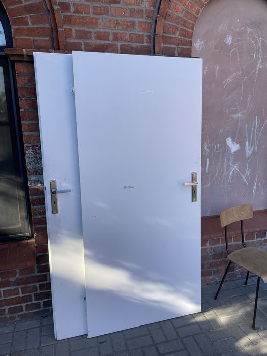 2 pary dzwi 90 cm lewe