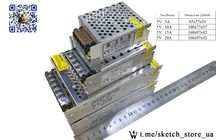 Блок питания для светодиодной ленты 5V: 5, 6, 10, 15, 20, 40А
