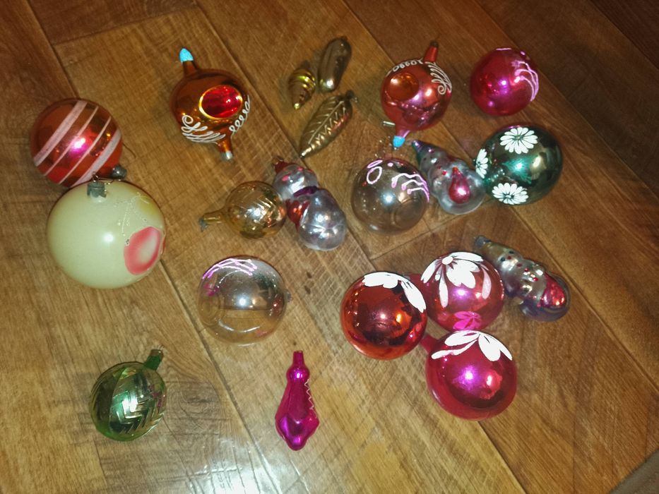 Елочные игрушки СССР