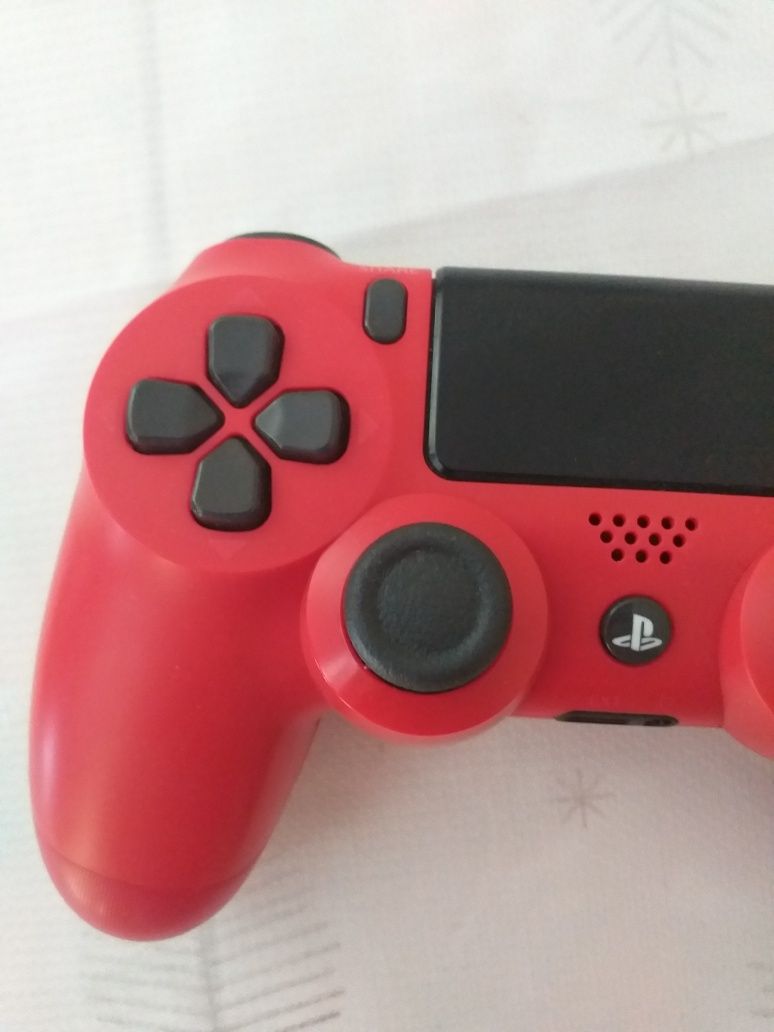 Oryginalny Pad PS4 Sony V2 Czerwony Jak Nowy