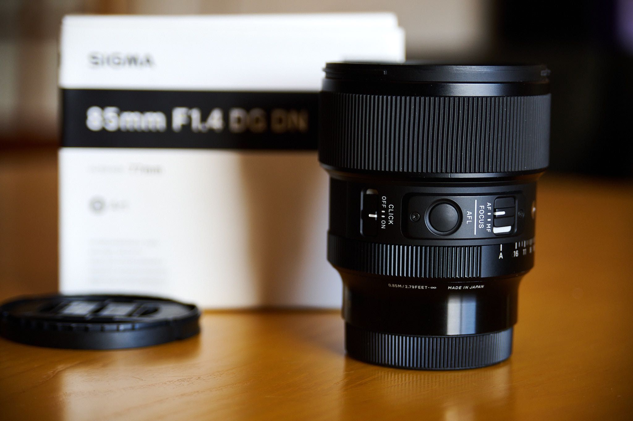 Sigma 85mm F1.4 DG DN para L-Mount Como nova.