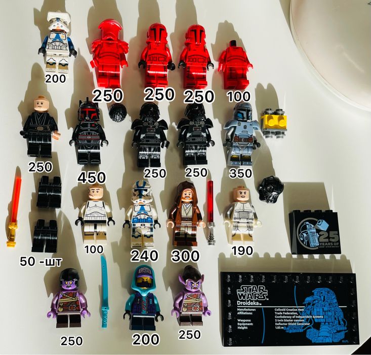 Lego original Star Wars, Ninjago, Friends, Chima, Nekzo Лего оригінал