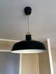 Lampa czarna Ikea Ranarp