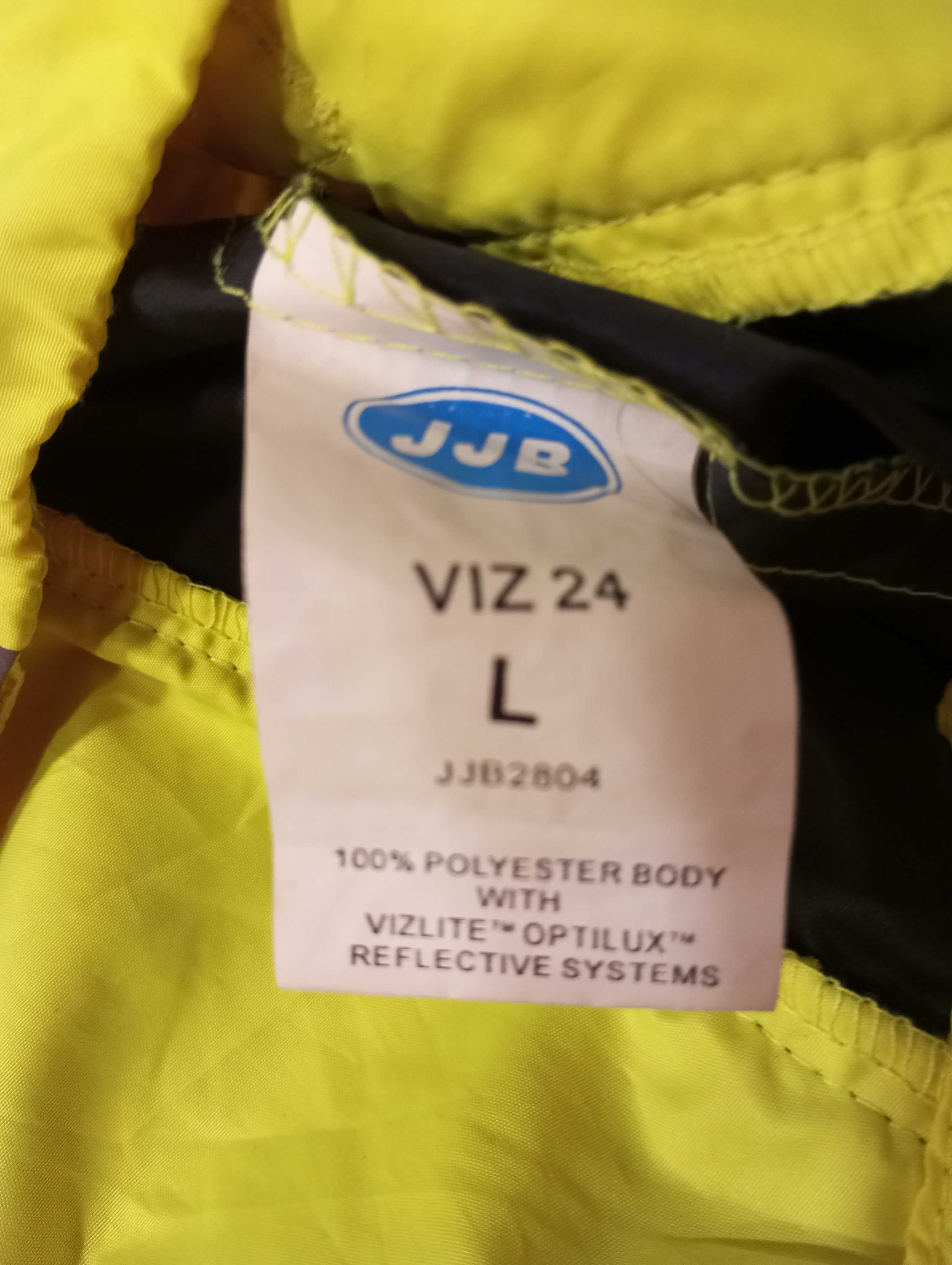 JJB Bluza rowerowa-biegowa męska neonowa rozm.L