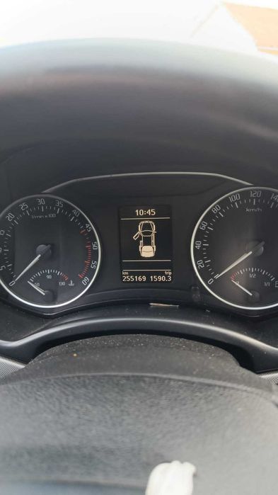 Skoda Otavia acidentada