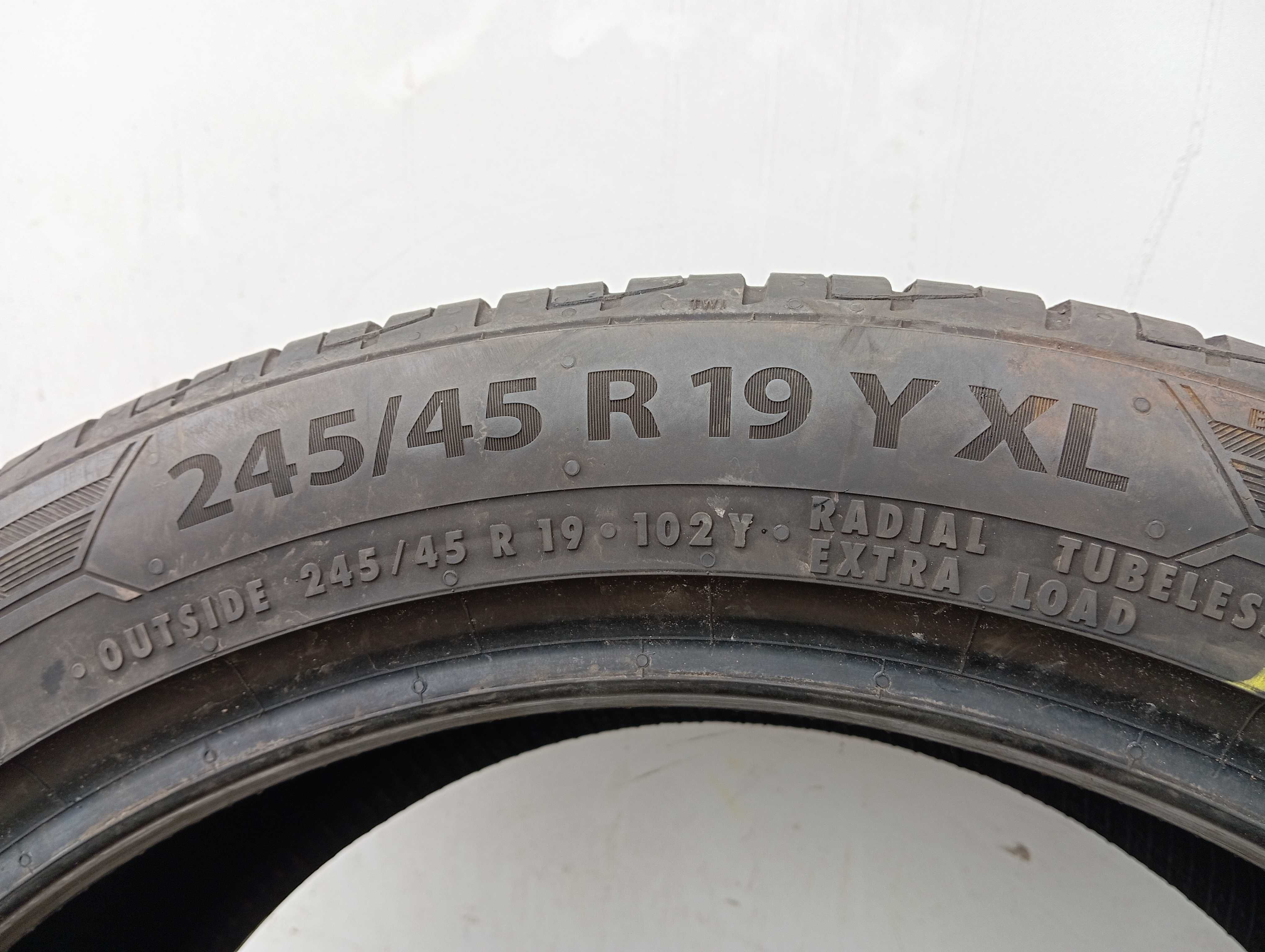 1x 245/45 R19 Y XL 102Y Barum Bravuris 5 HM 2022r 8,1mm