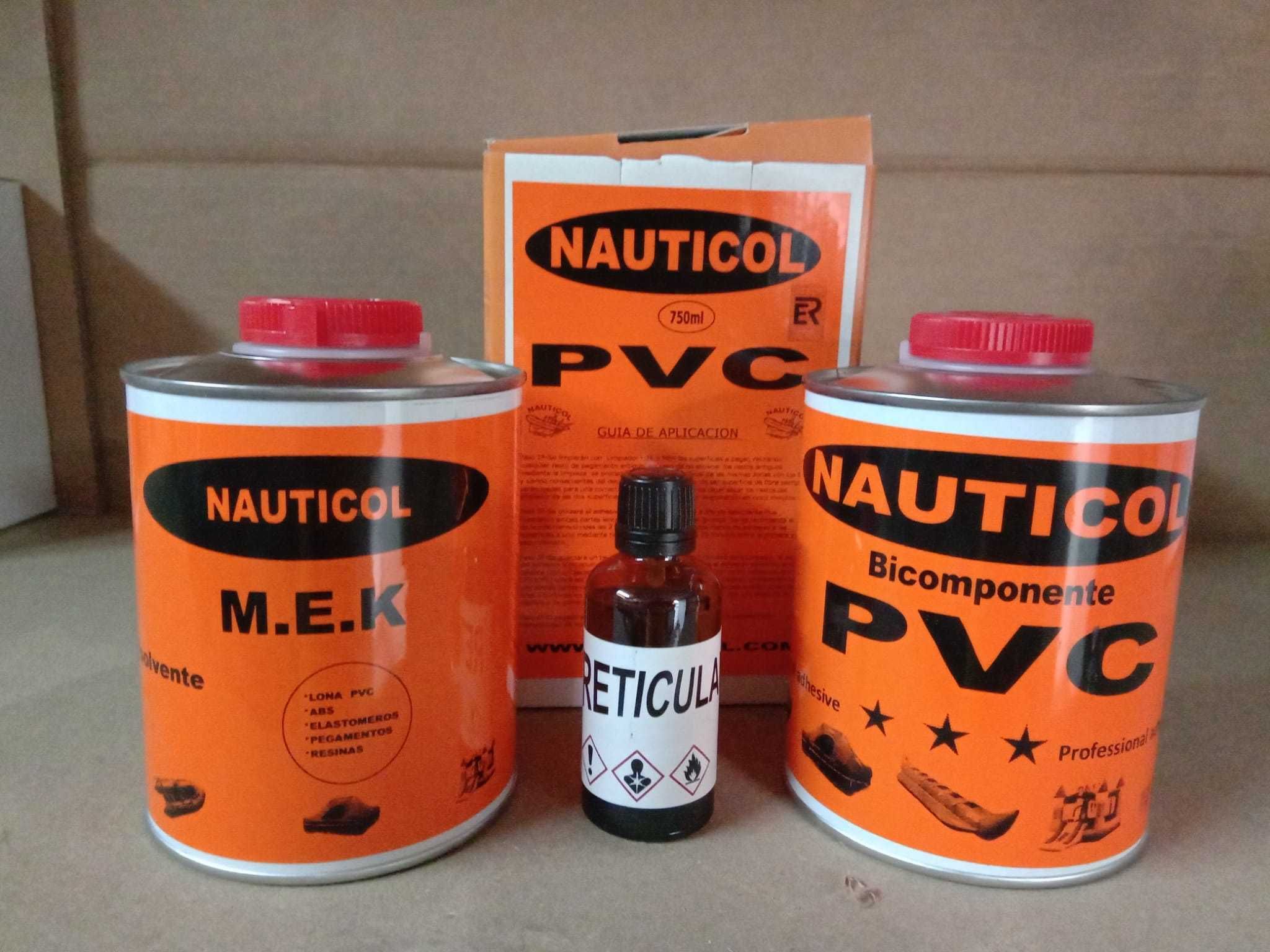 Cola e Tecido náutico para reparações