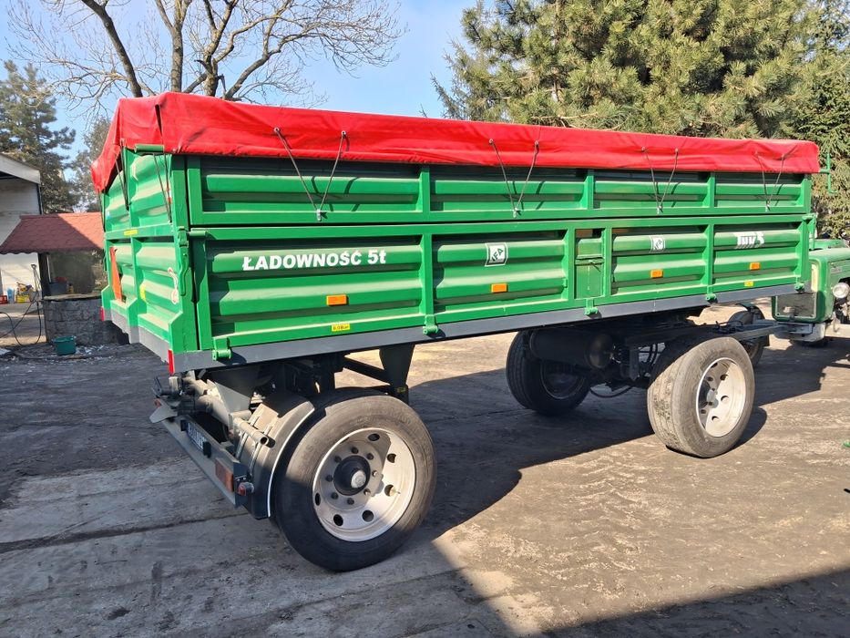 Thk 5 przyczepa rolnicza