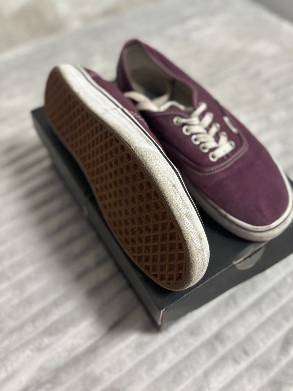 Фиолетовые кеды Vans