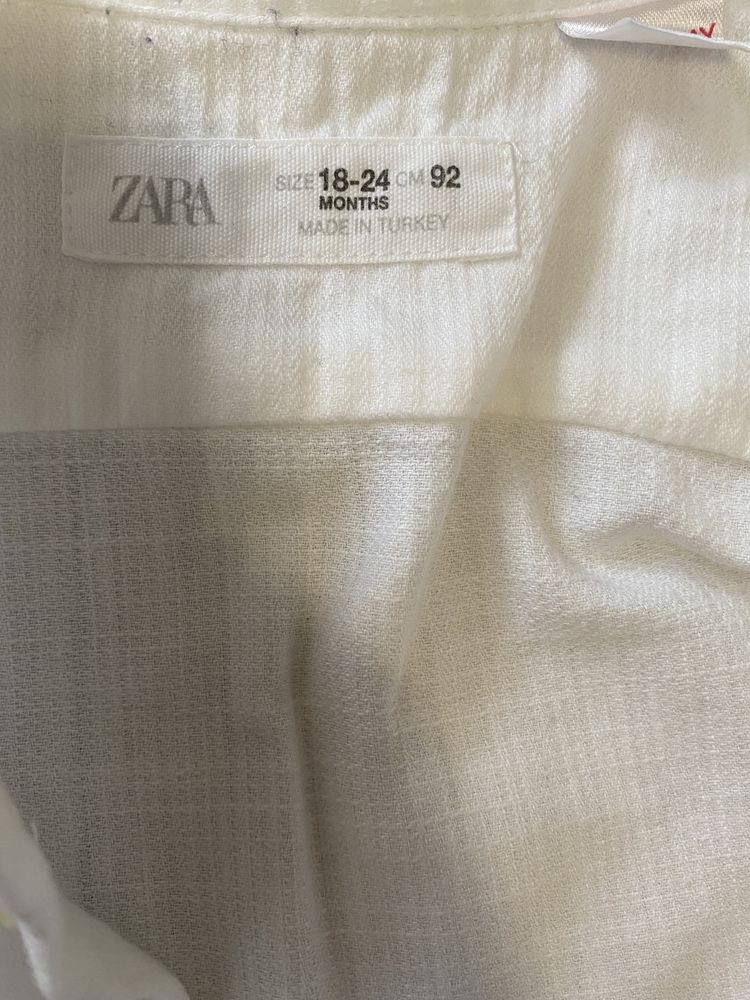 Рубашка + штаны zara 92 см