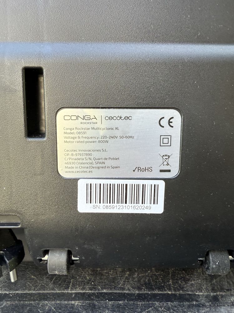 Cecotec Odkurzacz bezworkowy Conga Rockstar Multicyclonic XL