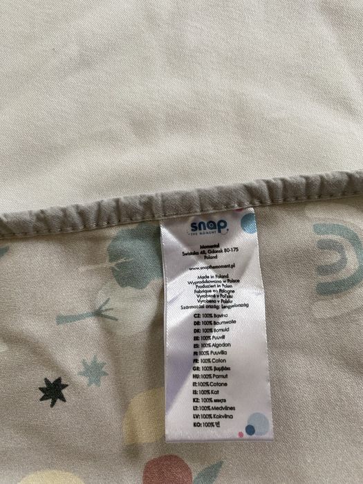 Foto-kocyk/ mata do robienia zdjęć niemowlaka baby gray - Snap