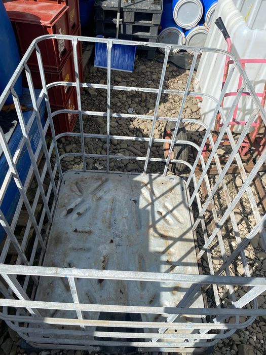 Zbiornik Mauzer  skrzynie   kosz na drewno  skrzyniopaleta