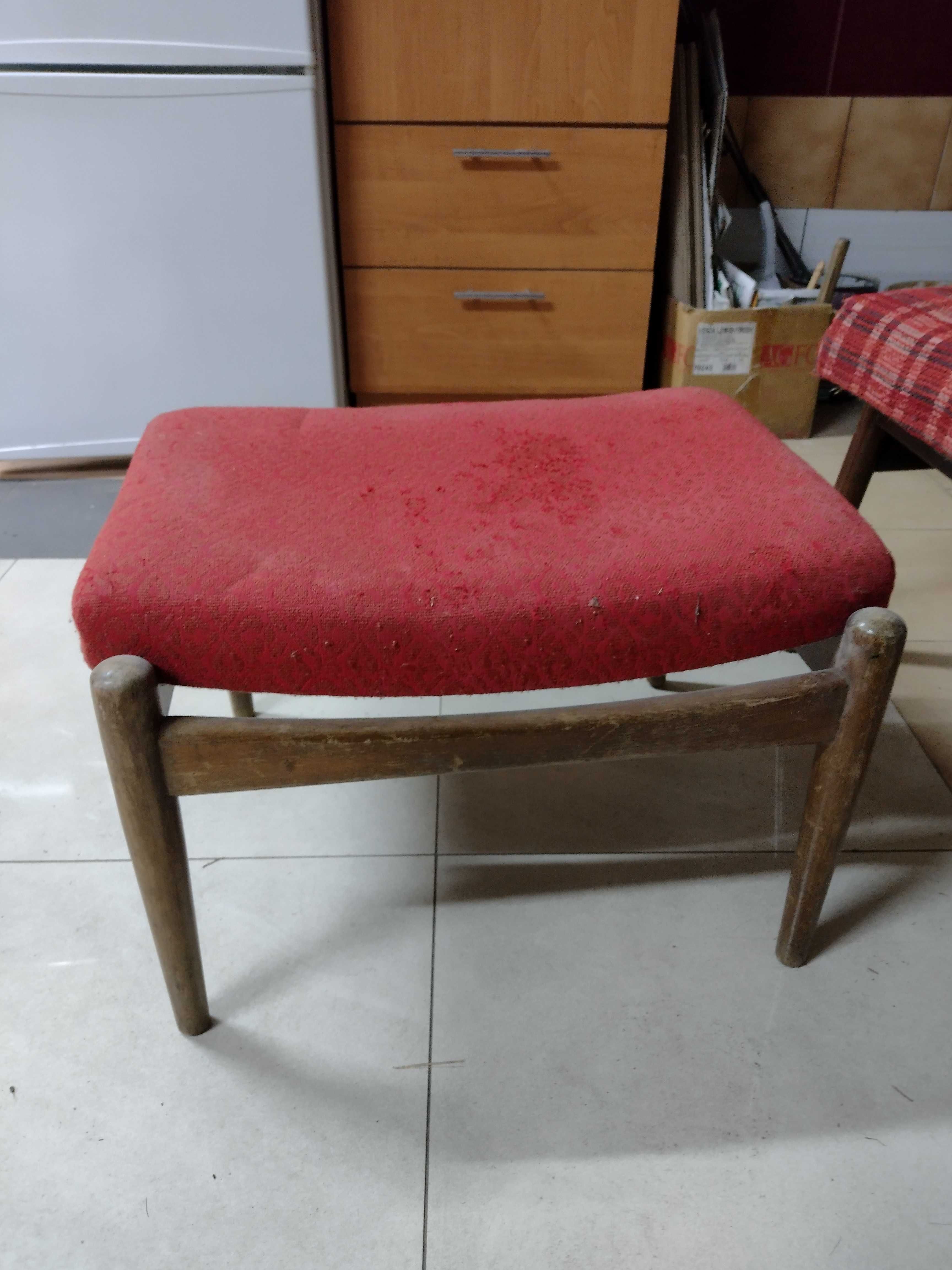pufy z lat 60 do renowacji
