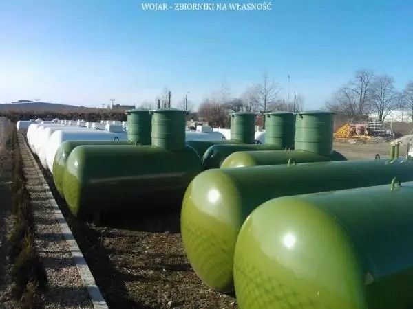 Zbiornik na gaz propan 2700L butla najtańsze ogrzewanie domu