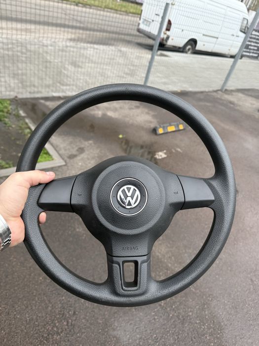 Руль vw caddy polo golf airbag
