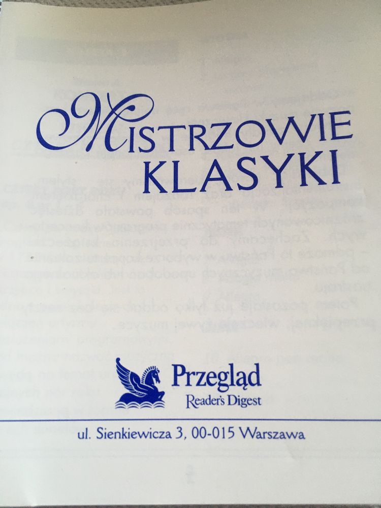 5 kasetek muzyka klasyczna