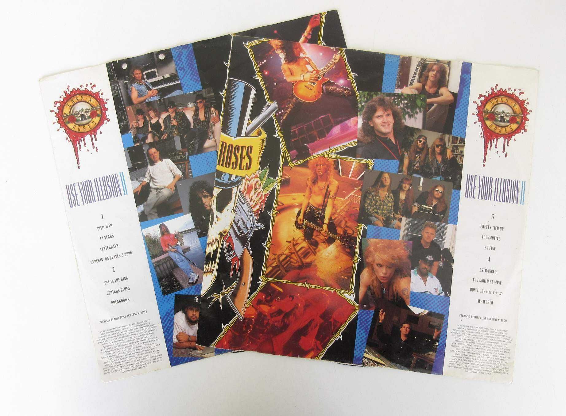 GUNS N' ROSES - Use Your Illusion II (2XLP) SEM CAPA !!!