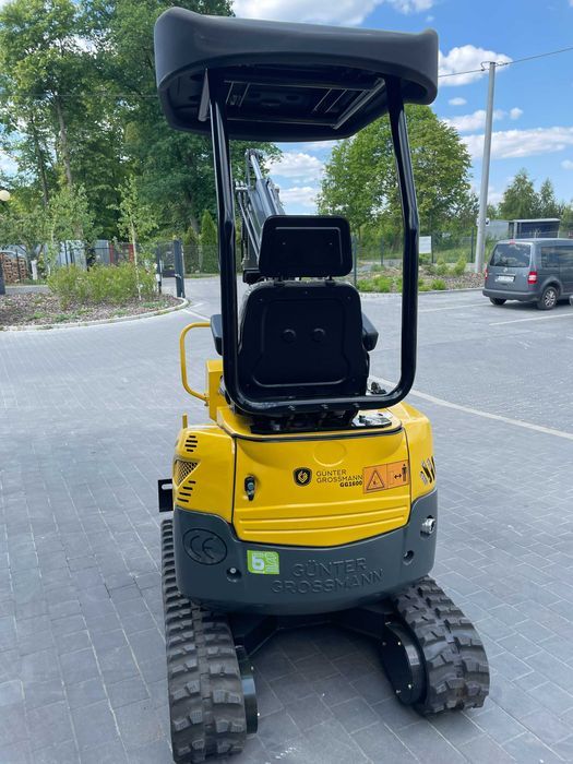 Nowa Koparka 1600kg KUBOTA & GÜNTER GROSSMANN - Mini koparka GG1600