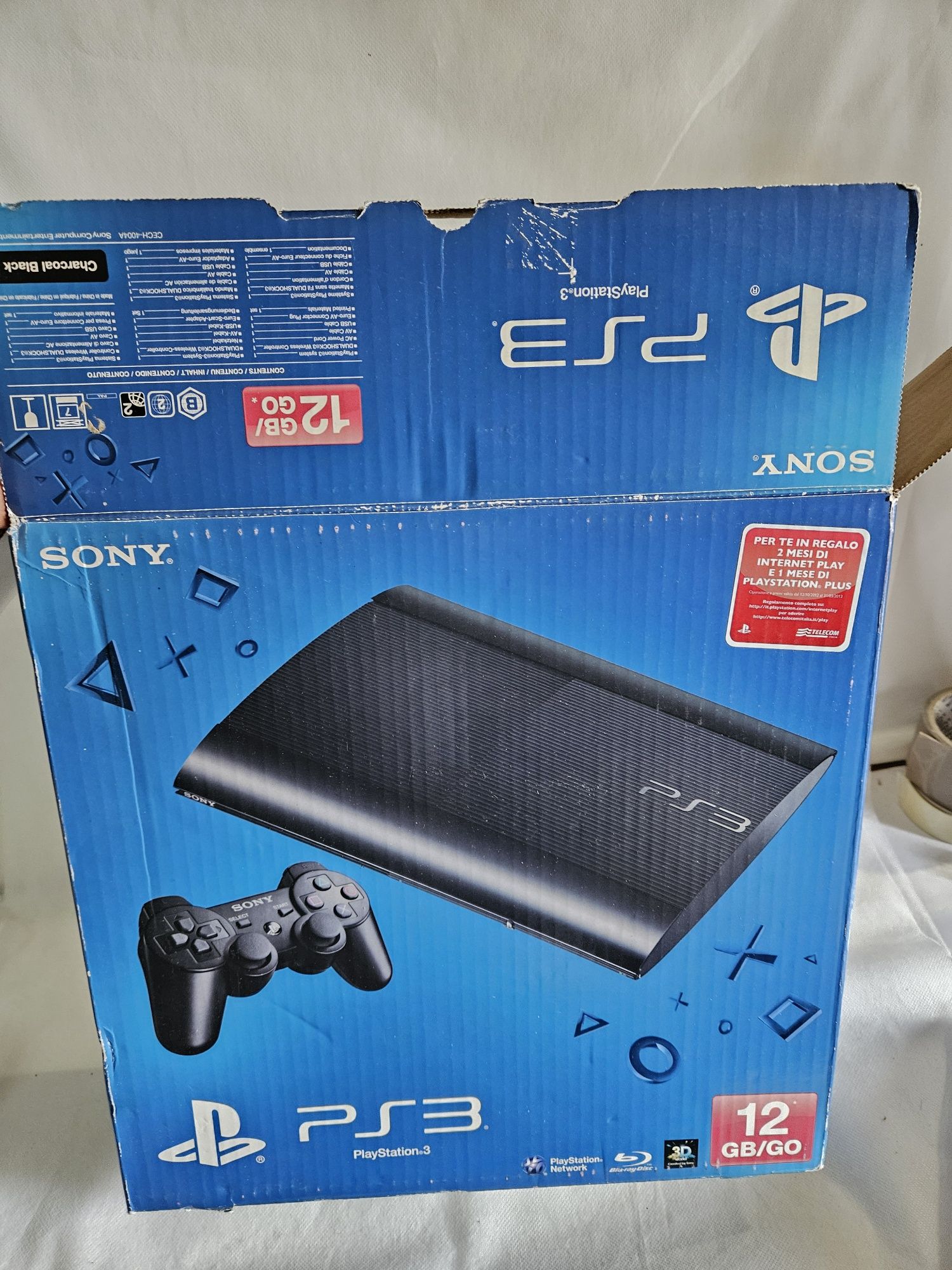 Consola ps3 com caixa