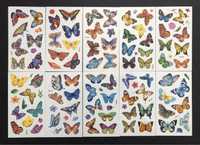 (D89) Zestaw Tatuaży z motylkami