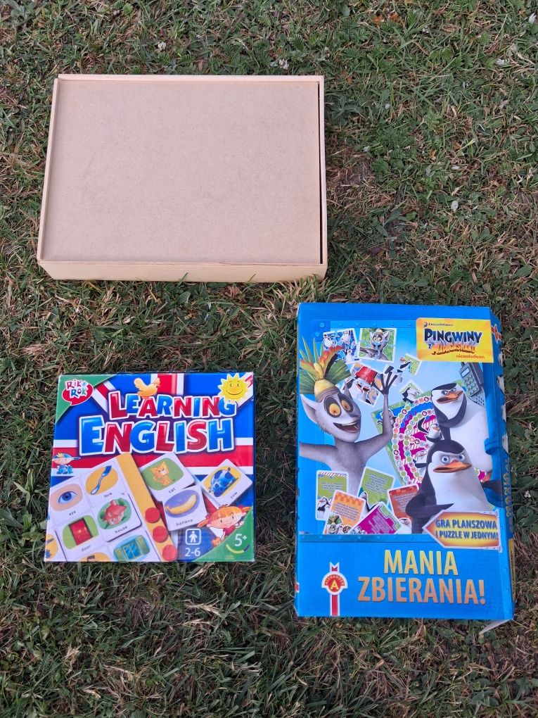 Gry i puzzle dla dzieci.