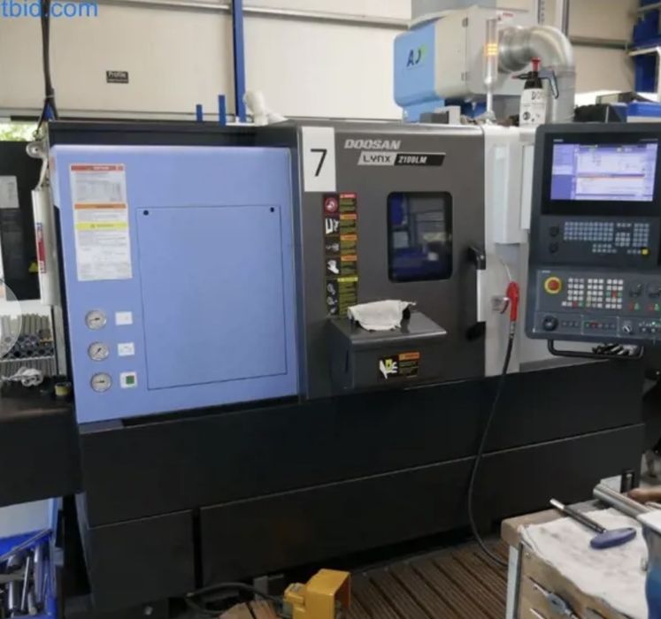 CNC Tokarka Doosan Lynx 2100LMA , Siemens , 2021r