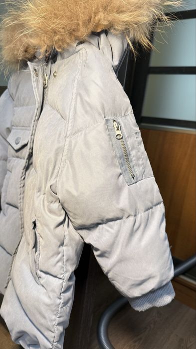 Зимове пальто пуховик