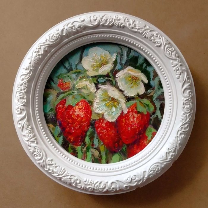 Картина в рамі кругла