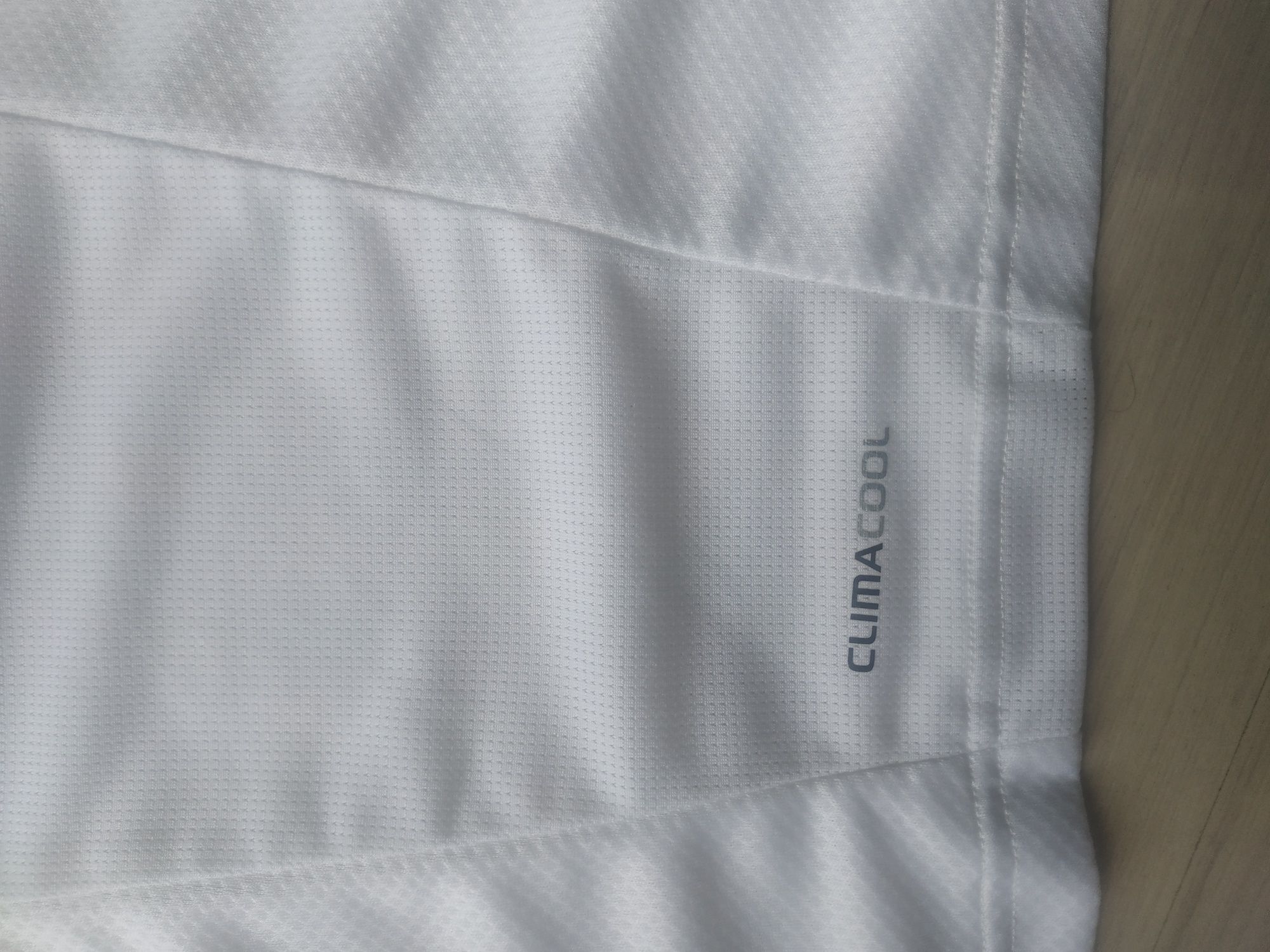 Podkoszulek koszulka biała bez rękawów adidas