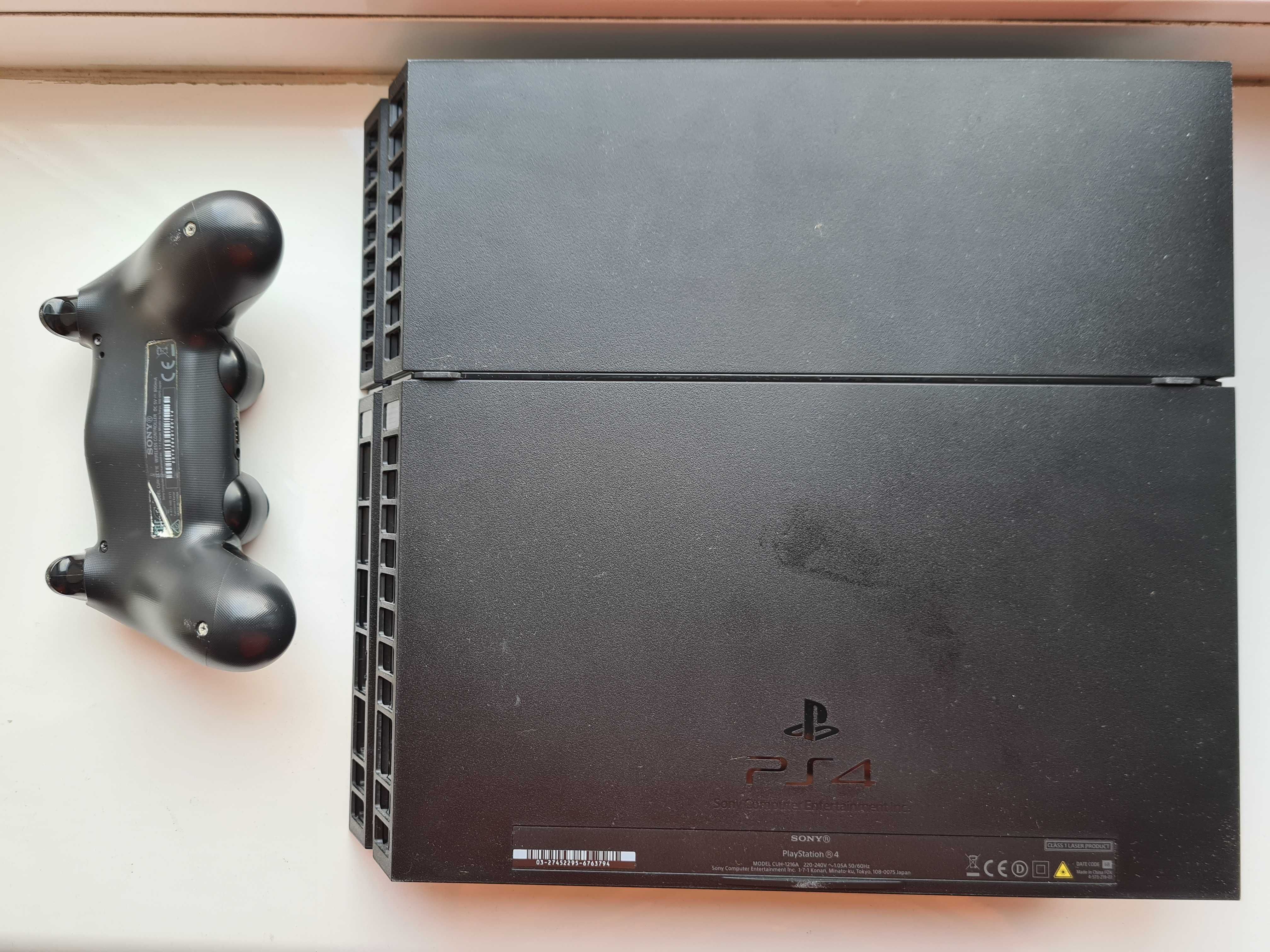 Sony Playstation 4 Fat 500Gb CUH-1216A JetBlack OFW 11.02 + гра цифра
