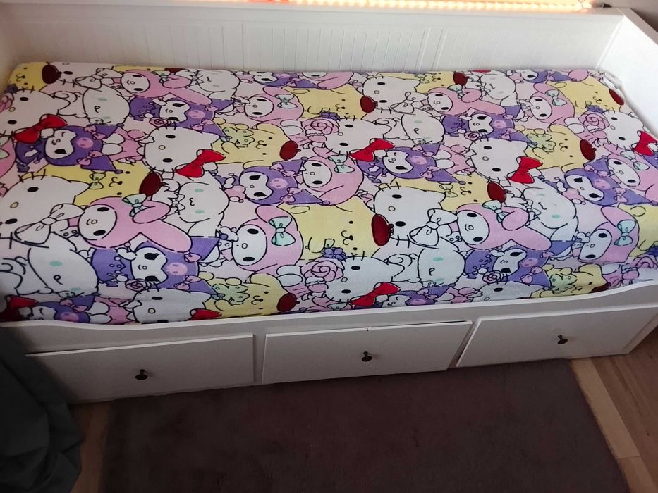 Sprzedam łóżko podwójne IKEA