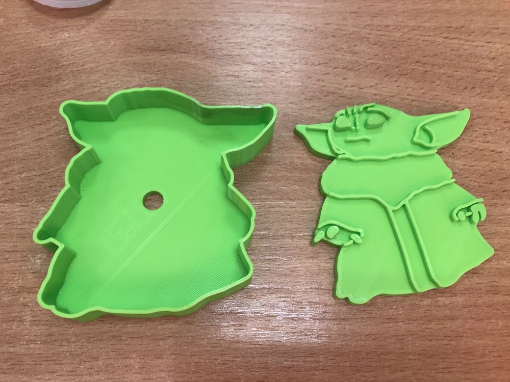Forma do ciastek Monstre Cookies 8cm - YODA