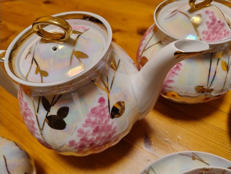 Шедевр, рідкісний сервіз Дульово, Дулево, Рожевий бузок