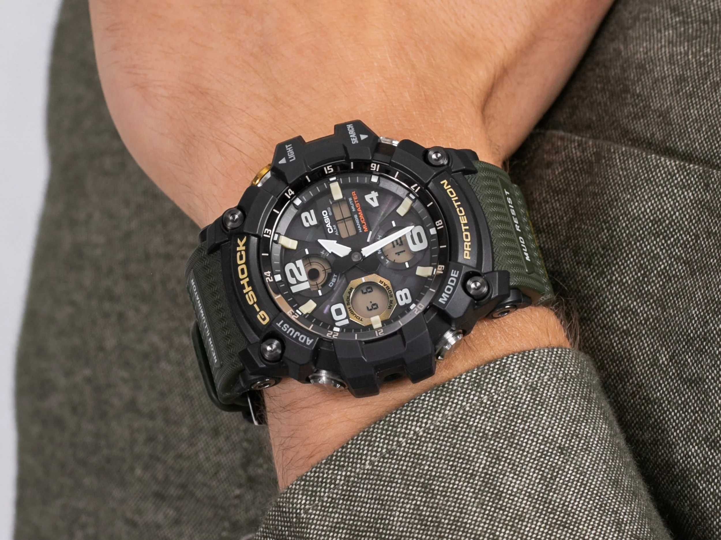 Годинник Casio Mudmaster G-SHOCK - чоловічий GWG-100-1A3ER