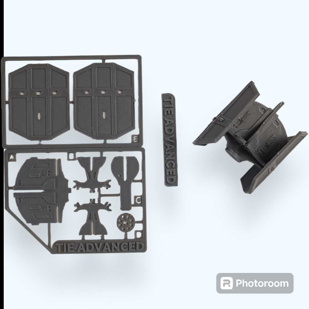 Zestaw modeli Star Wars 4szt. Modelarstwo bez kleju. xwing, tie, ywing