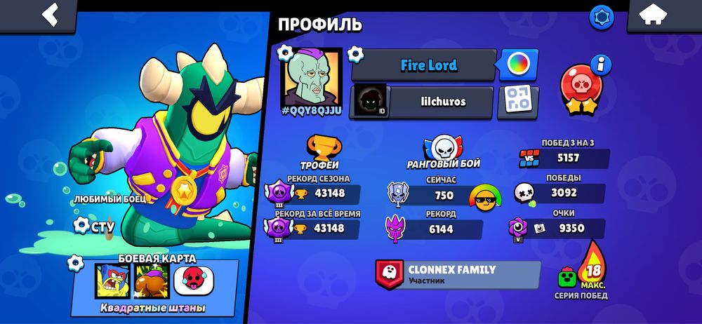 Аккаунт бравл старс