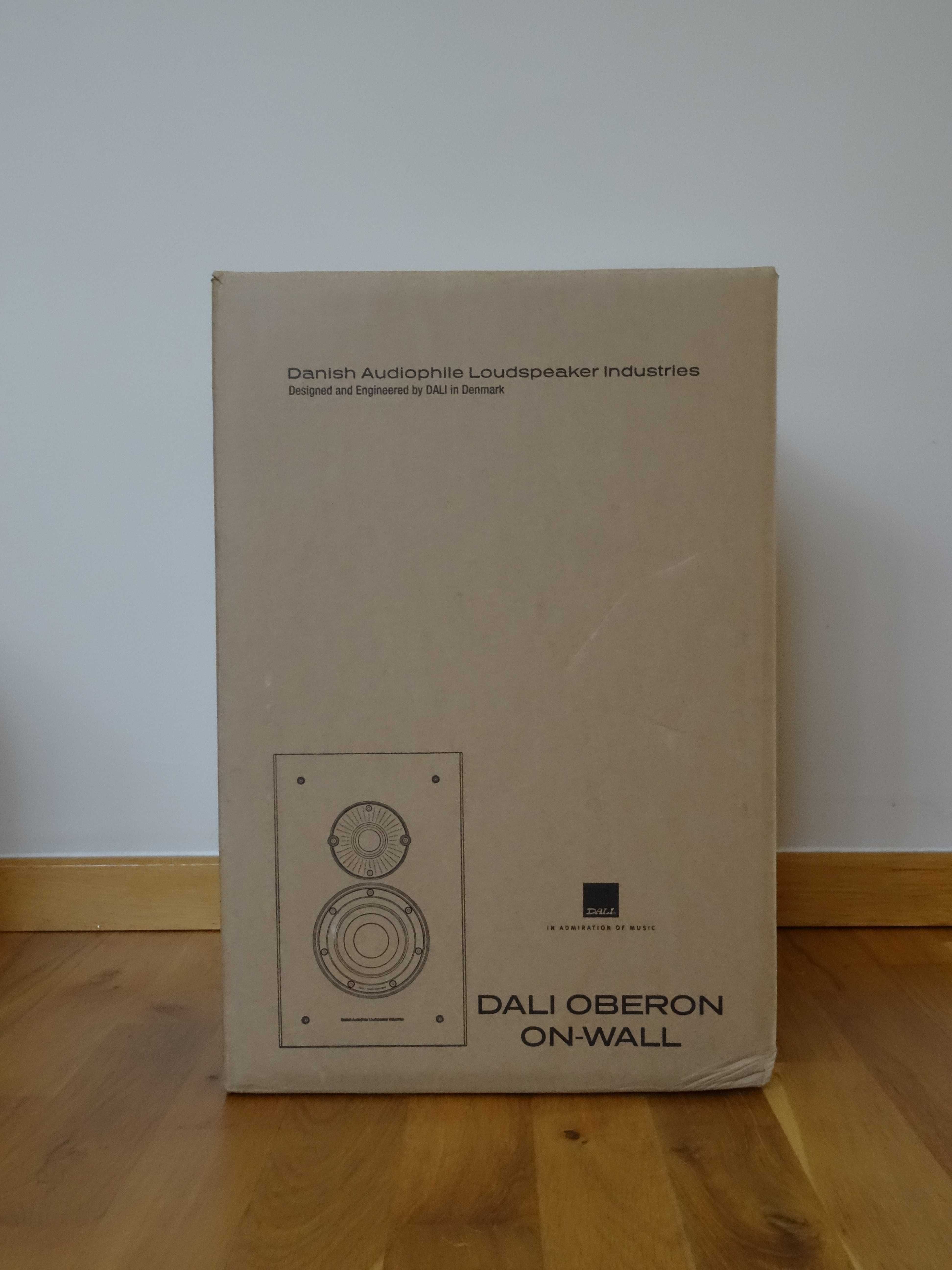 NOWE Kolumny naścienne DALI Oberon On-Wall (białe) + kable QED XT40