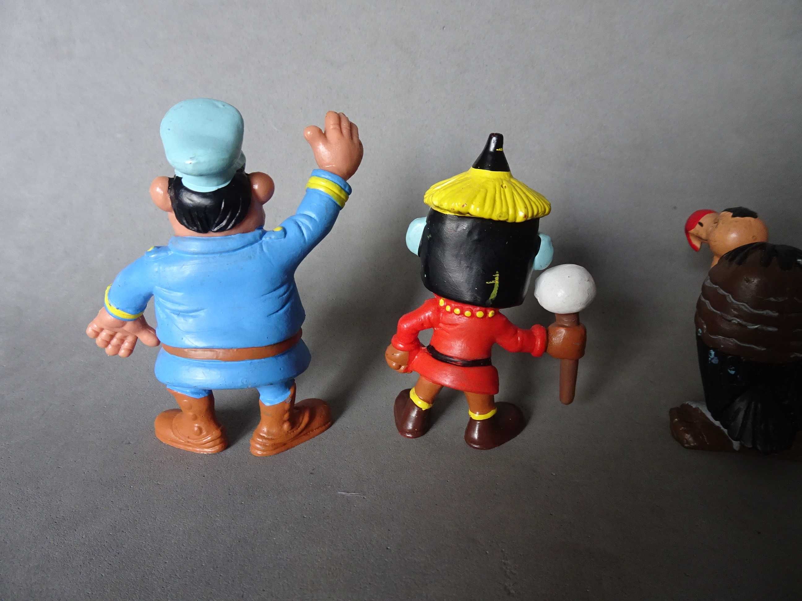 Figuras em PVC da coleção Lucky Luke