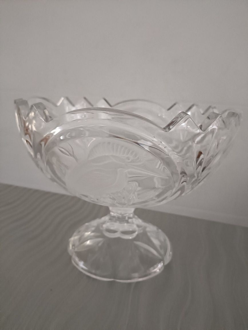Fruteira de vidro